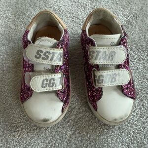 Size 20EU baby golden goose sneakers. Barely worn.